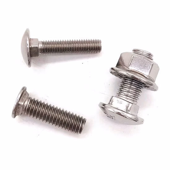 Befestigungselemente Edelstahl DIN 933/934 Sechskantschraube Mutter/Schlittenschraube DIN603/Flanschschraube DIN6921/T-Hammerschraube/Augenschraube DIN444/U-Bolzen/Inbusschraube DIN912